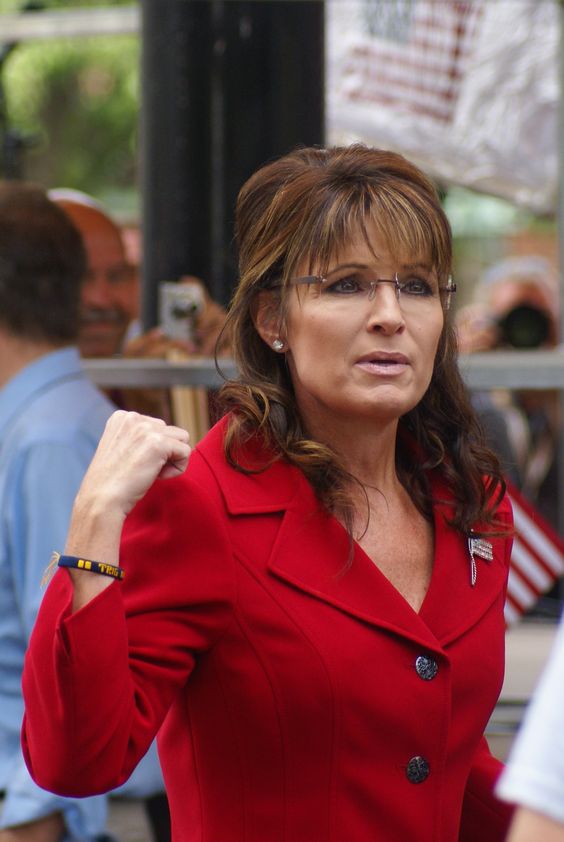 Sarah Palin Hot in Red