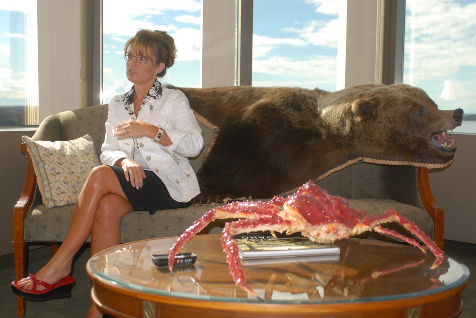 Sarah Palin big thigh pics