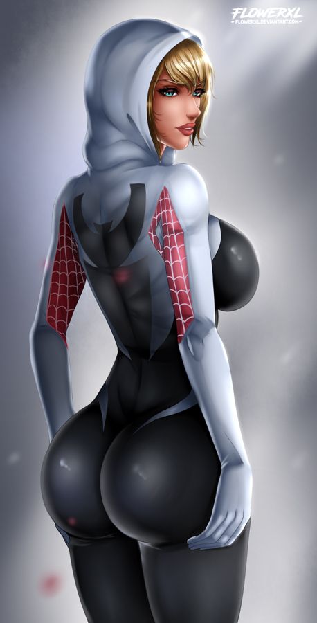 Spider Gwen butt