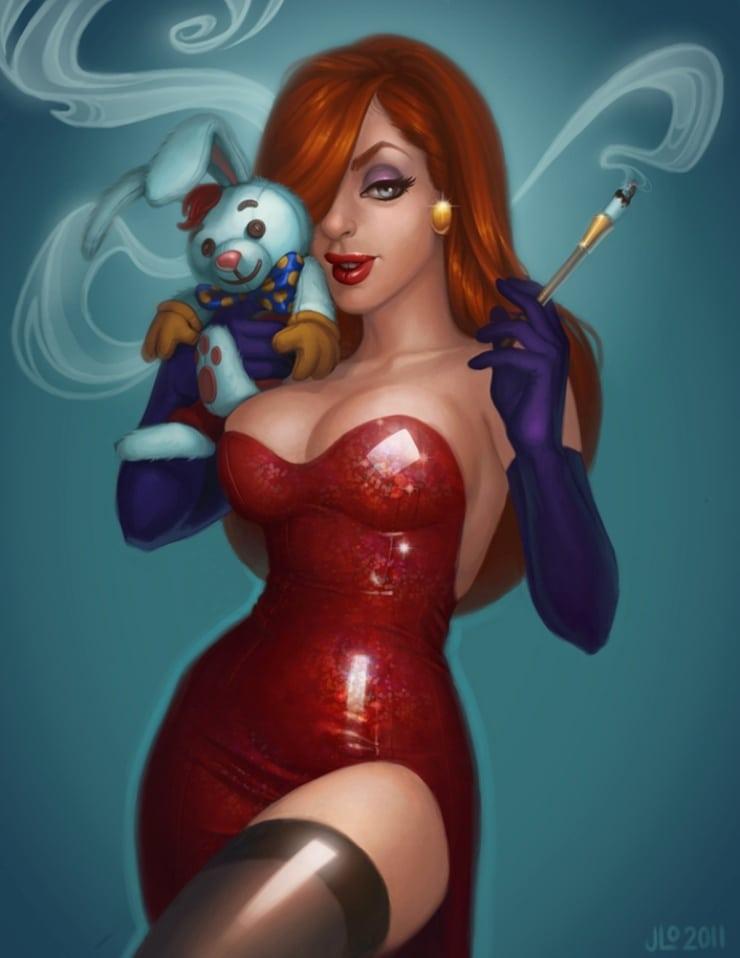 50+ Hot Pictures Of Jessica Rabbit – The Hottest Cartoon Character Of All Time 26