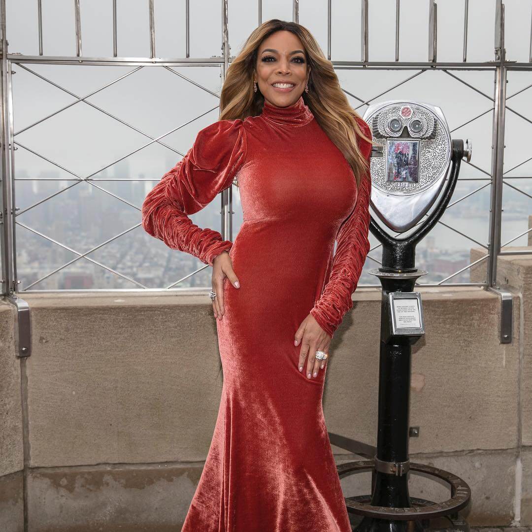 wendy williams red dress
