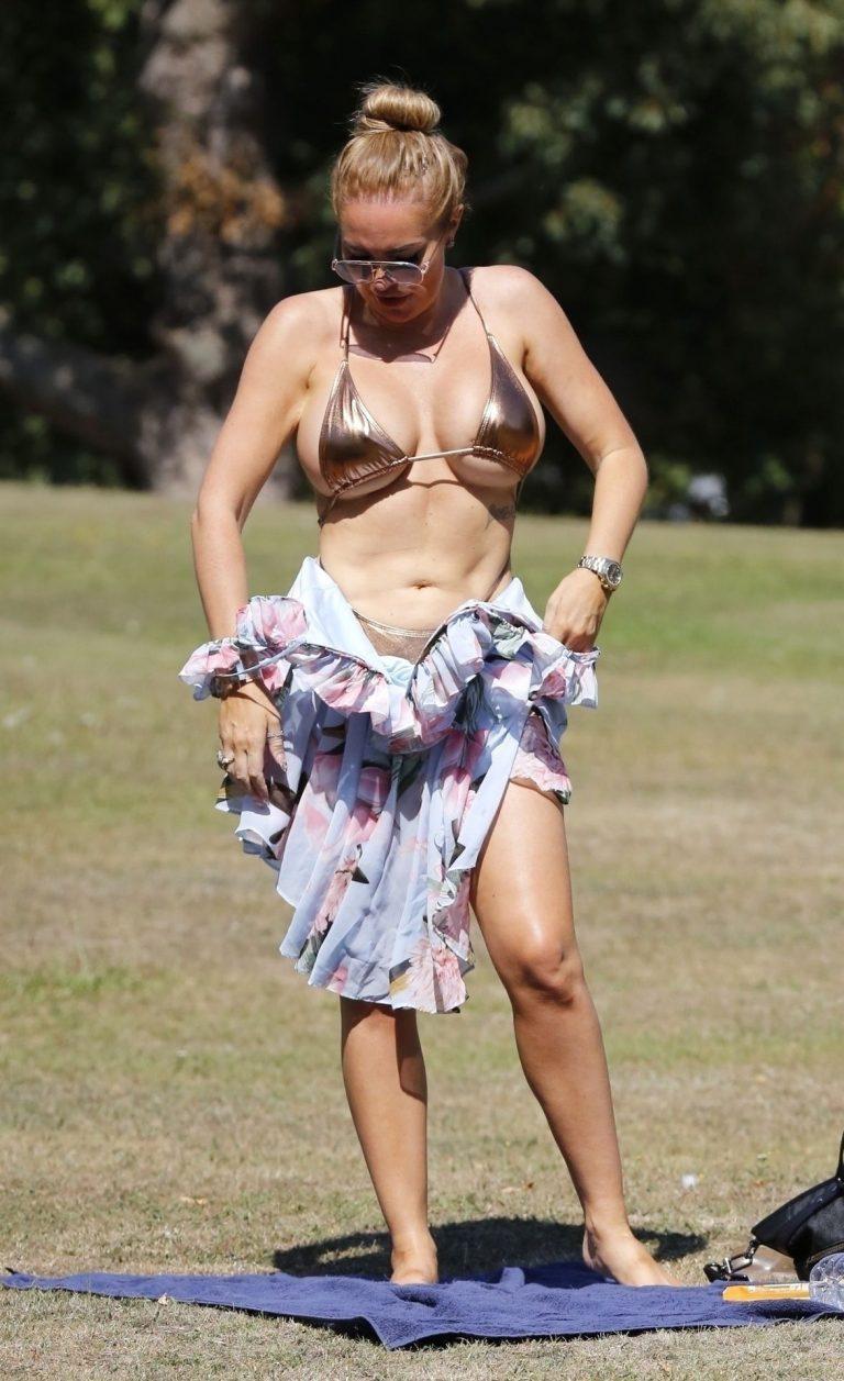 Aisleyne Horgan-Wallace Flaunts Her Figure In Bikini (18 Pics) 3