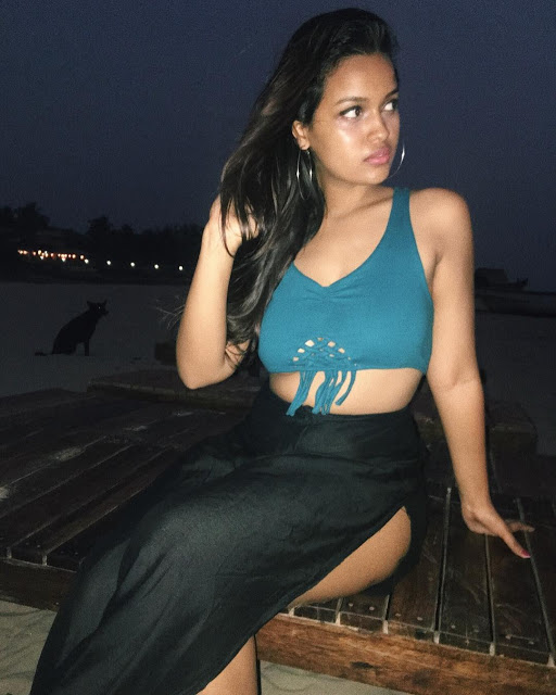Young Model and Singer Anaika Nair Hot Image Gallery 34