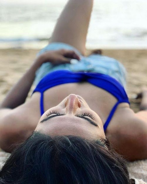 Indian Model Pranwesha Latest Hot Photos In Bikini 9