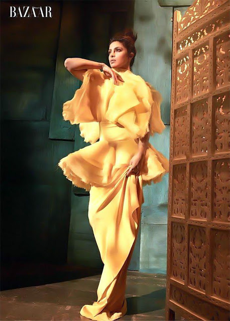 Priyanka Chopra Poses for Bazaar 60