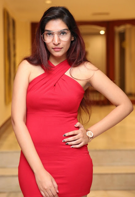 Supraja Narayan Hot Actress Latest Pics In Red Short 35