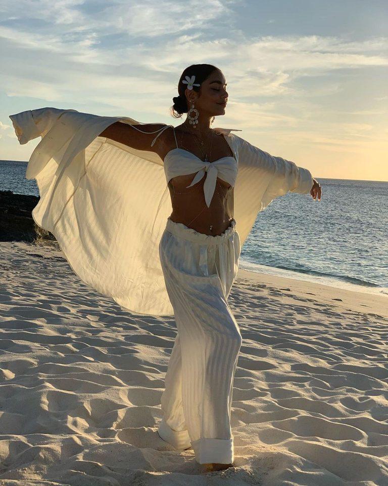 Vanessa Hudgens Looks Stunning In On Beach (6 Pics) 2