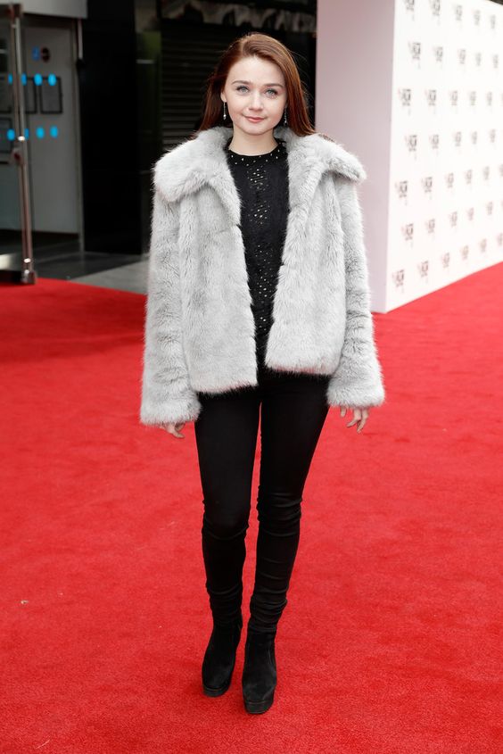 Jessica Barden on Red Carpet