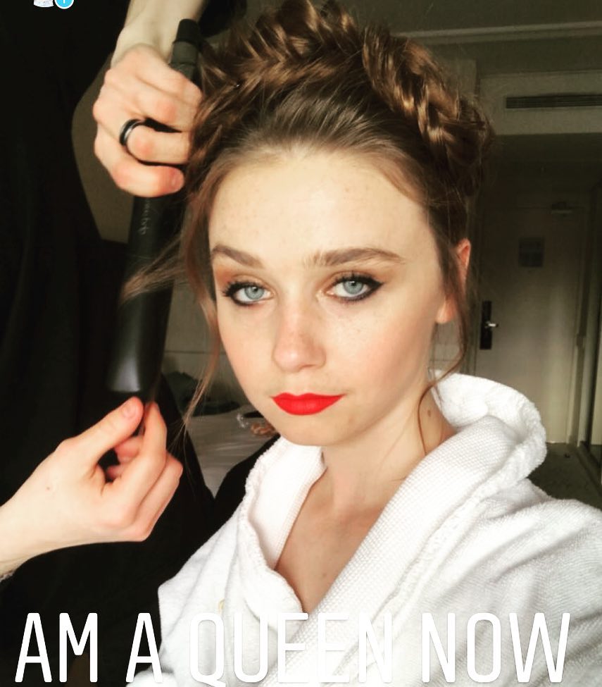 Jessica Barden Red Lips