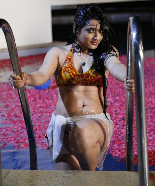 Prashnista Movie Actress Akshitha Hot Photos In Bikini 3