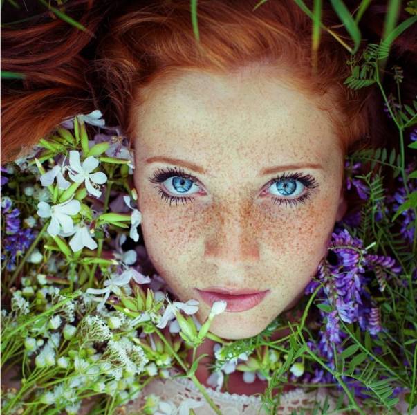 29 Beautiful Girls With Freckles 17