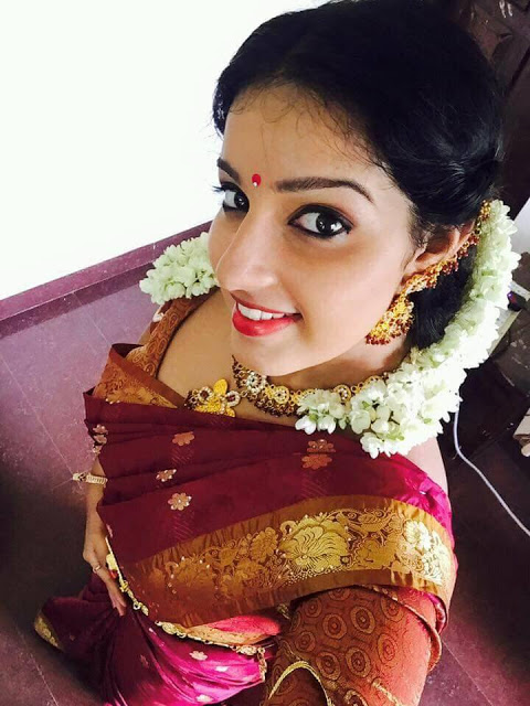 Malayalam Beauty Malavika Menon Latest Pics In Saree 87