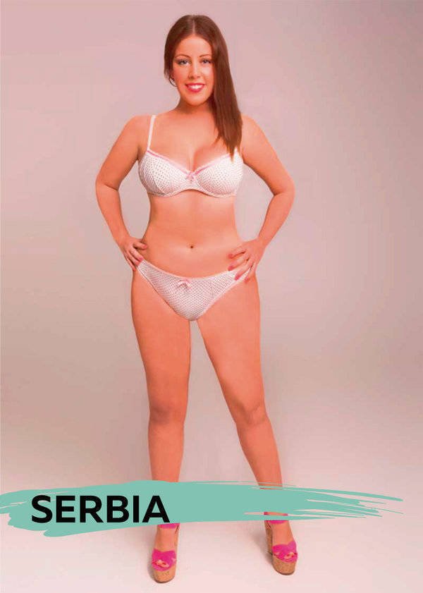 Graphic Designers Show How Ideal Woman Body Would Look In Different Countries (18 pics)