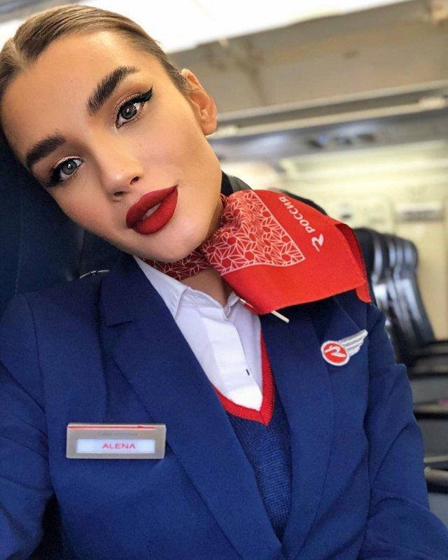 The Hottest Russian Stewardess – Alena Glukhova 10