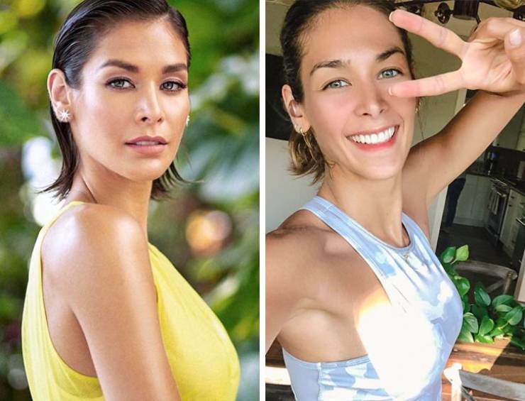 14 Beauty Queens Show Their Faces Without Makeup 86