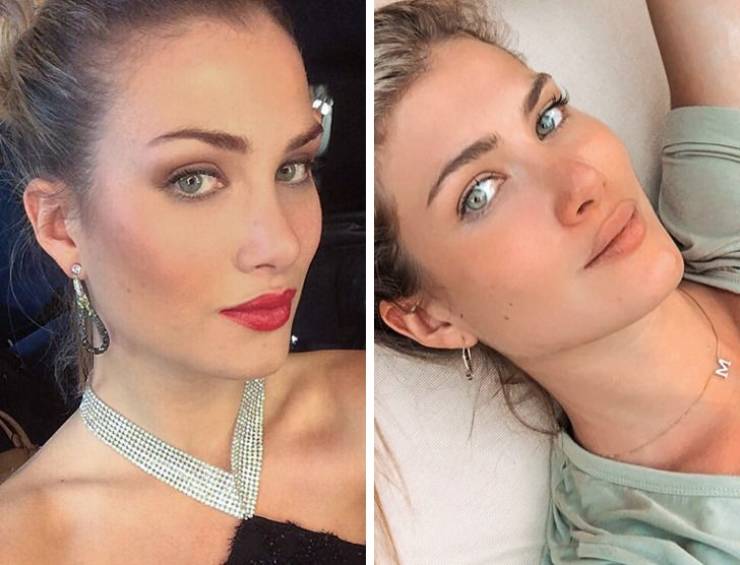 14 Beauty Queens Show Their Faces Without Makeup 128