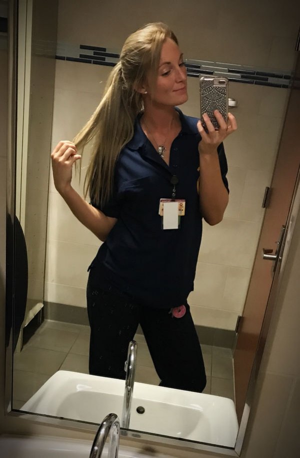 Sexy Girls Being Naughty at Work : Chivettes bored at work (30 Photos) 13
