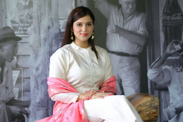Mannara Chopra Latest Photos In White Dress 8