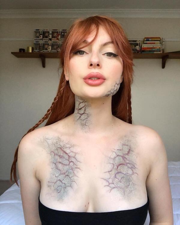 Why cosplay girls when you can just paint your body, like Ella Phyfer (34 Photos) 16