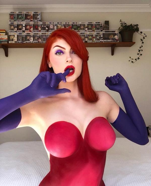 Why cosplay girls when you can just paint your body, like Ella Phyfer (34 Photos) 65