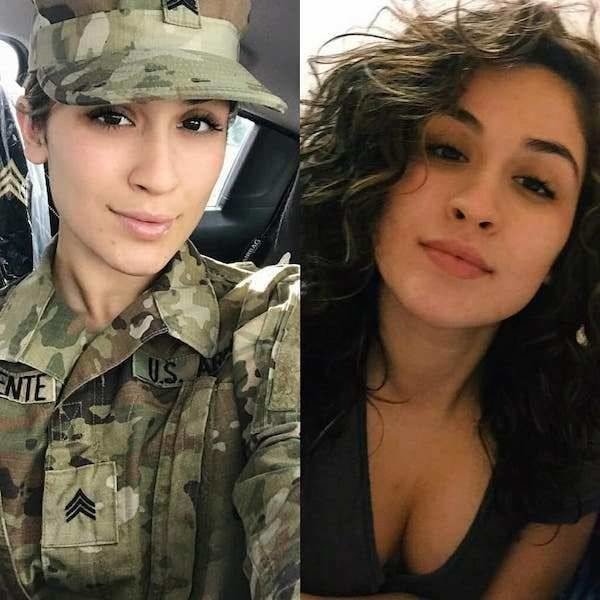 Beautiful Sexy Hot Girls Uniform Photos Military Monday Insta: Sexy edition of Military (68 Photos) 184