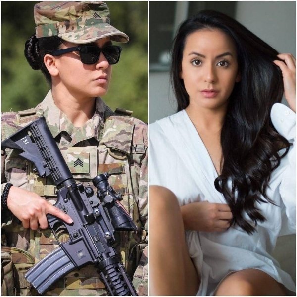 Beautiful Sexy Hot Girls Uniform Photos Military Monday Insta: Sexy edition of Military (68 Photos) 234