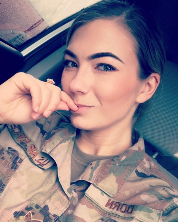 Beautiful Sexy Hot Girls Uniform Photos Military Monday Insta: Sexy edition of Military (68 Photos) 193