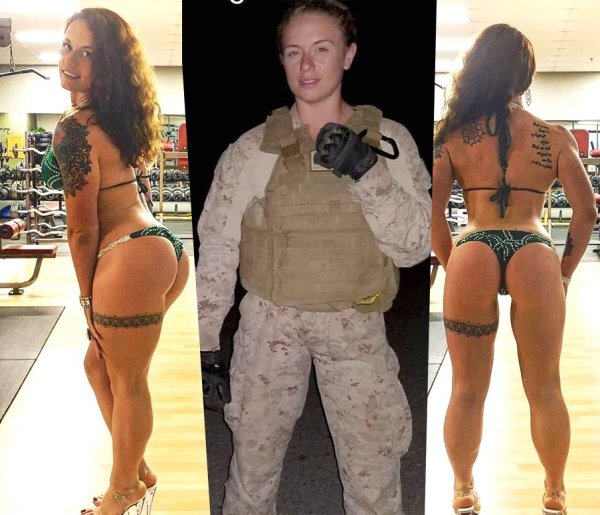 Beautiful Sexy Hot Girls Uniform Photos Military Monday Insta: Sexy edition of Military (68 Photos) 29