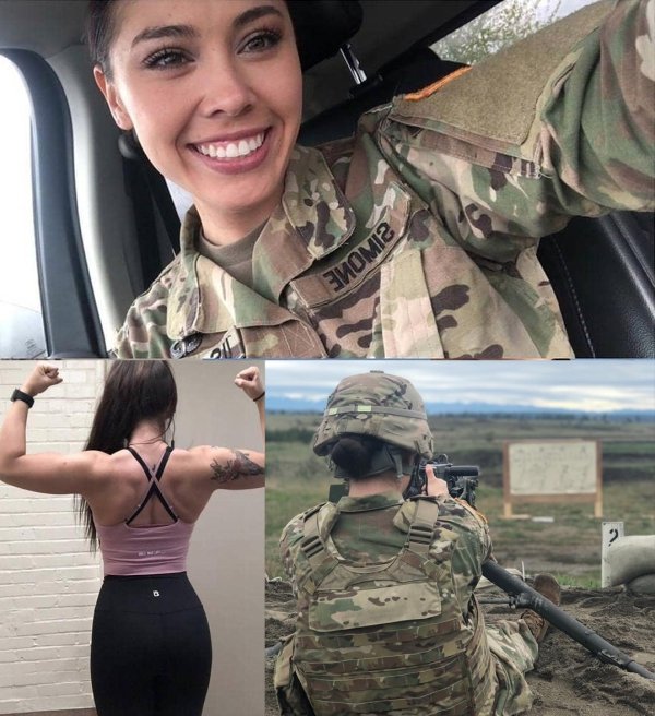 Beautiful Sexy Hot Girls Uniform Photos Military Monday Insta: Sexy edition of Military (68 Photos) 233