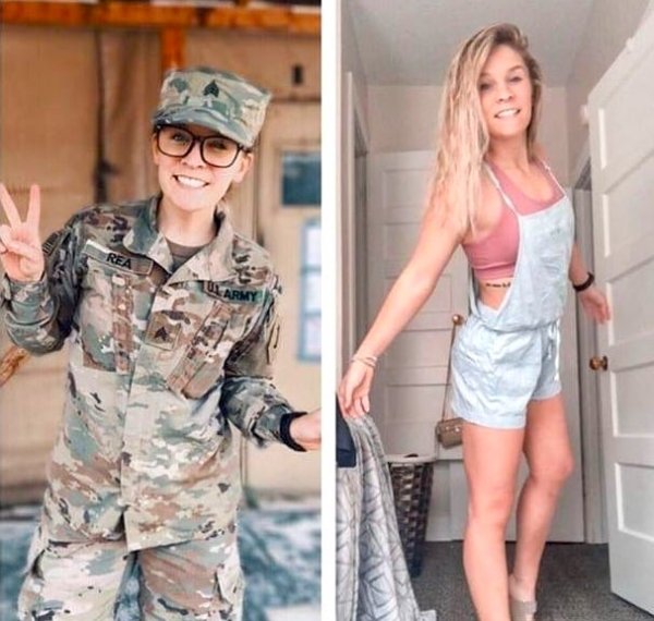 Beautiful Sexy Hot Girls Uniform Photos Military Monday Insta: Sexy edition of Military (68 Photos) 187