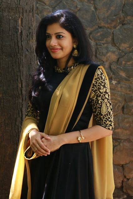 Sshivada Tamil Actress Looking Cute In Black Dress 13