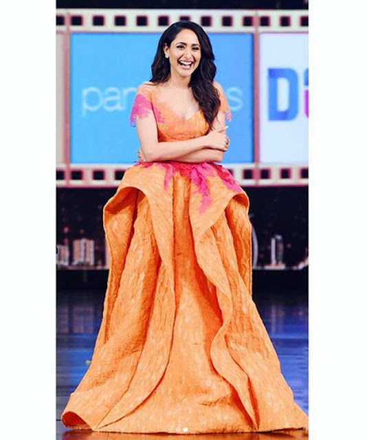 Actress Pragya Jaiswal Looking Stunning Pics In Long Dress 10