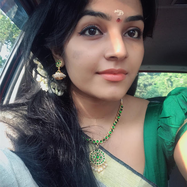 Tamil Actress Rajisha Vijayan Latest Pics In Saree 17