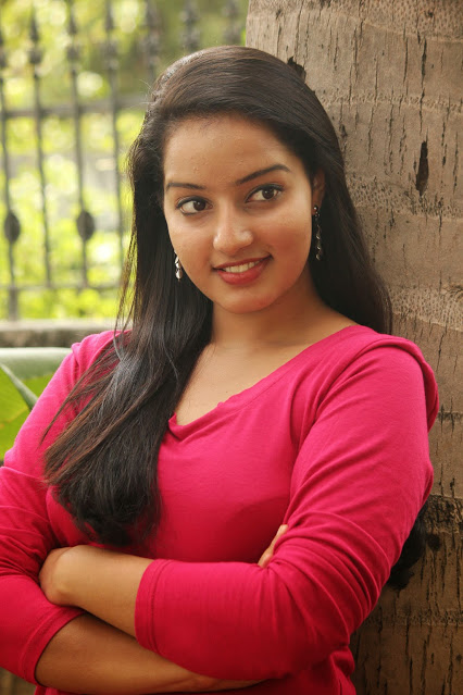 Malayalam Actress Malavika Menon Pics In Pink Dress 9