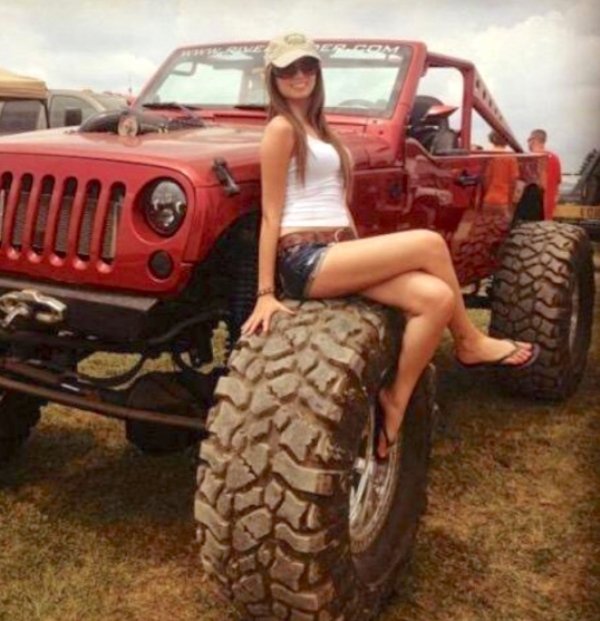 Jeeps Sexy Hot Country Girls Photos Out Doors Chicks Off Road Pictures (69 Photos JEEP chicks ) 652