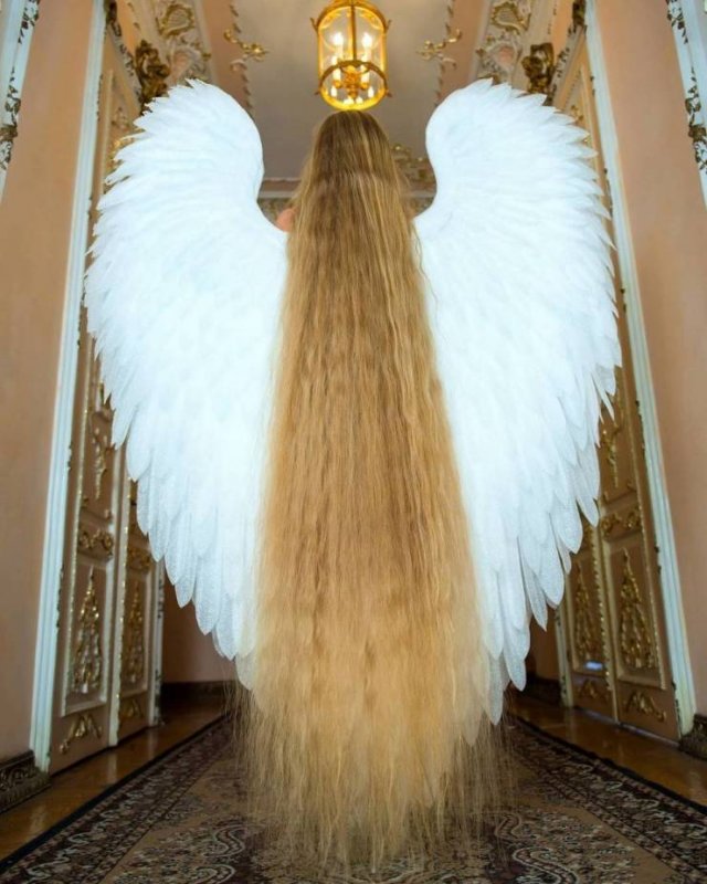 Real-Life Rapunzel With 1,8 Meter Long Hair 104