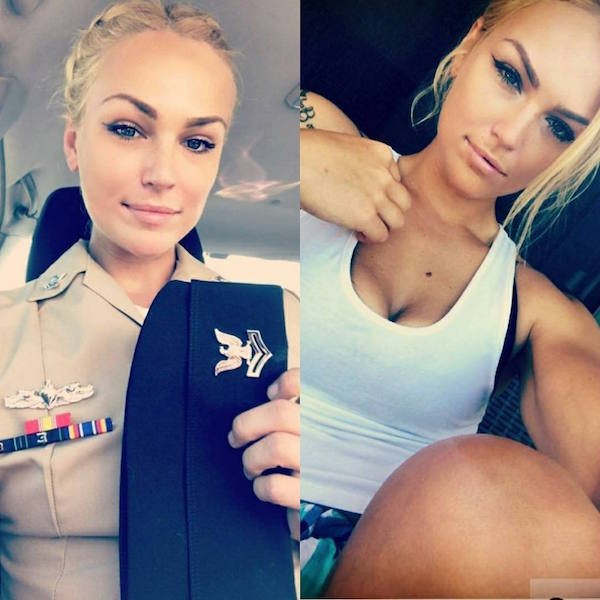 Beautiful badasses in (and out of) uniform (40 Photos) 40