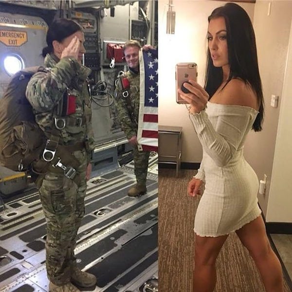 Beautiful badasses in (and out of) uniform (40 Photos) 31