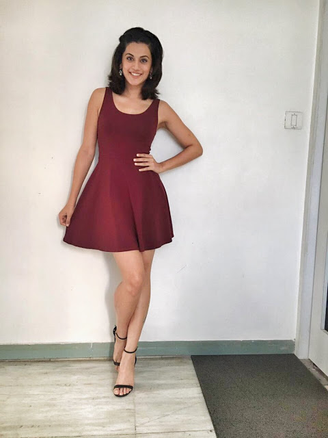 Taapsee Pannu Latest Stills At Movie Promotions 20