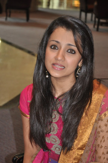 Actress Trisha New Cute Photos Stills in Churidar 16