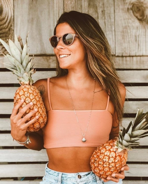 Many Sexy girls and pineapples are a tasty combination (49 Photos) 6
