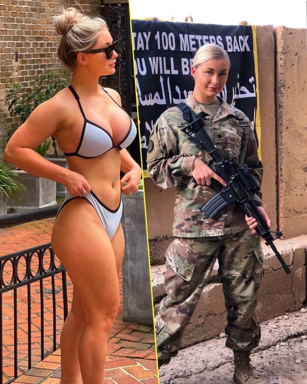 28 Hottest Military Girls 34