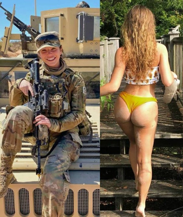 28 Hottest Military Girls 29