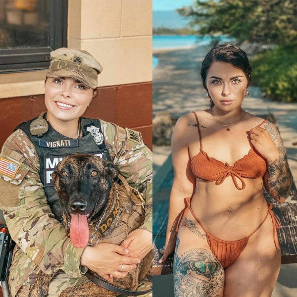 28 Hottest Military Girls 40