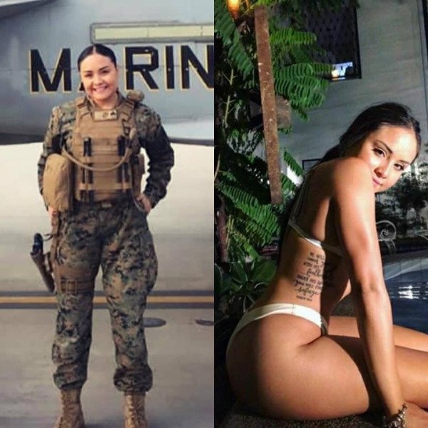 28 Hottest Military Girls 10