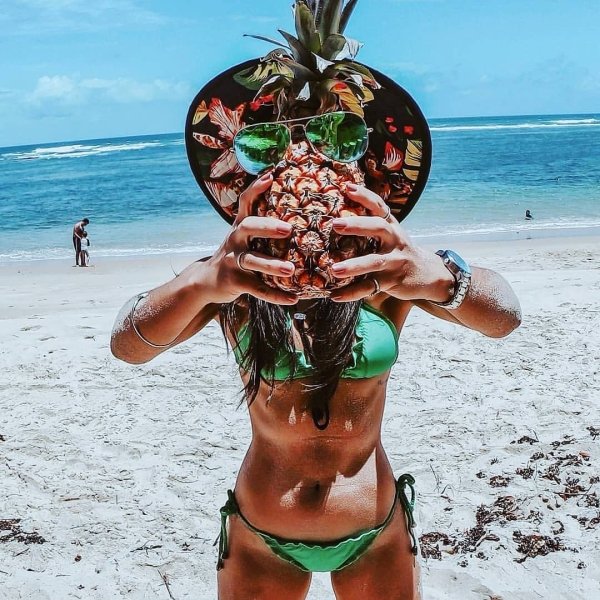 Many Sexy girls and pineapples are a tasty combination (49 Photos) 39