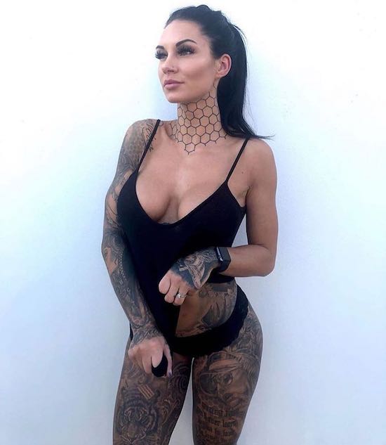 INSTA BABE OF THE DAY – TATTOOED HOTTIE BEE PHILLIPS 16