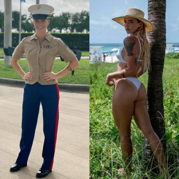 Girls In Uniforms And Without Them (68 pics)