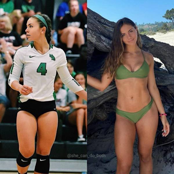 68 Sexy Girls In Uniforms VS. Without Them 4