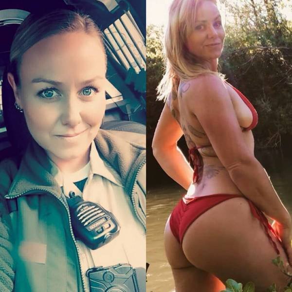 68 Sexy Girls In Uniforms VS. Without Them 54
